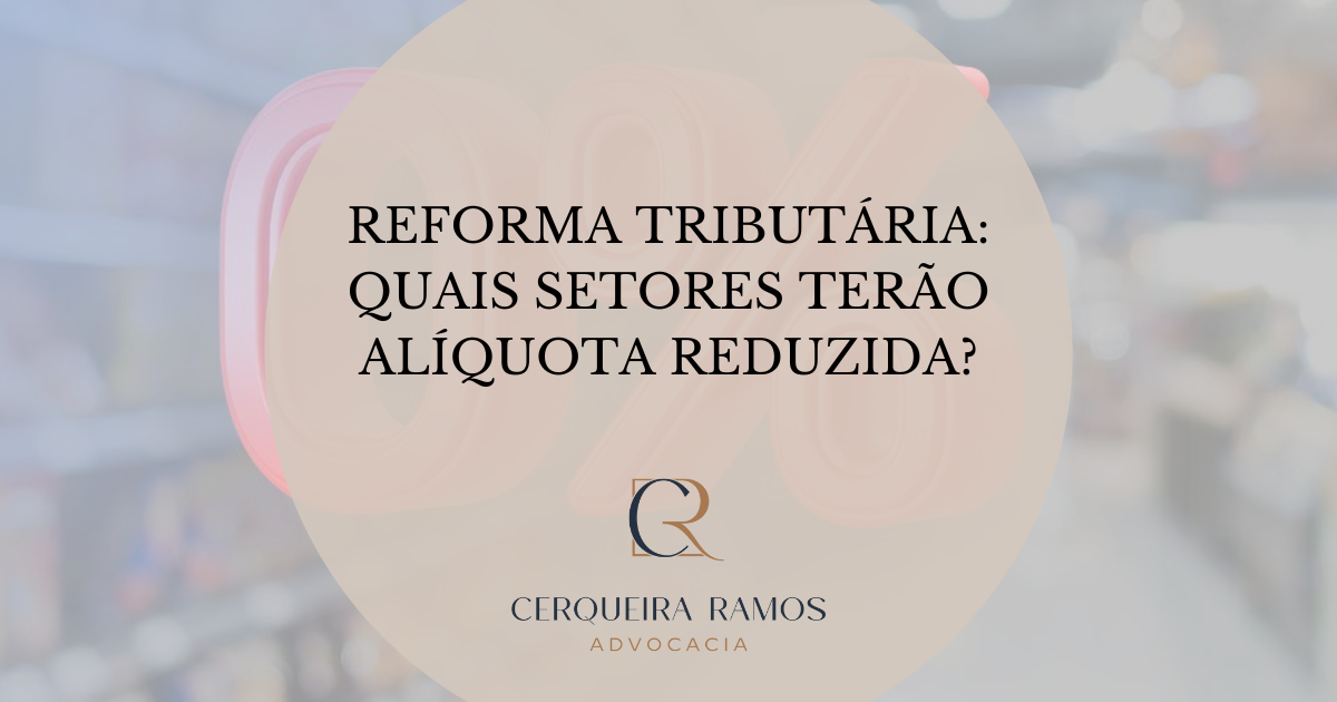 alíquota reduzida